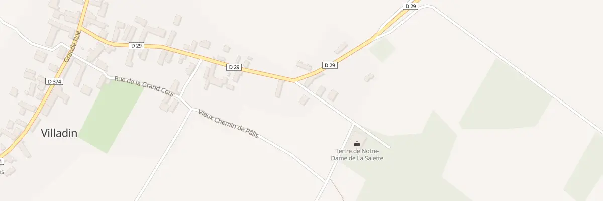 Plan du 16 Rue des Alouettes à Villadin