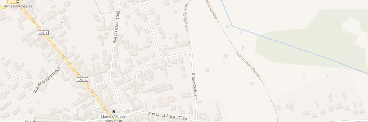 Plan du 14 Rue de la Paix à Athies-sous-Laon