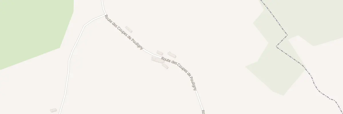 Plan du 31 Rte des Coupes Pouligny à Montigny-sur-Canne