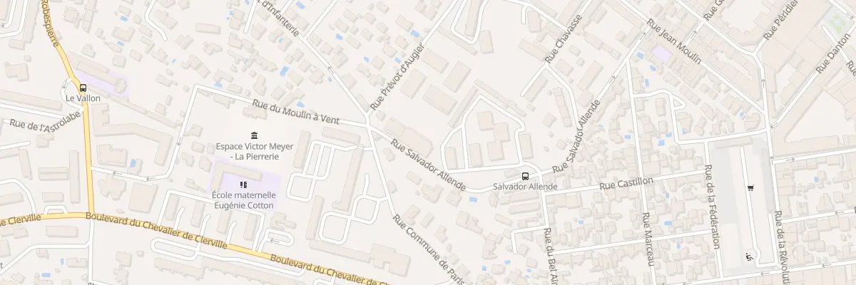 Plan du 32 Rue Salvador Allende à Sète