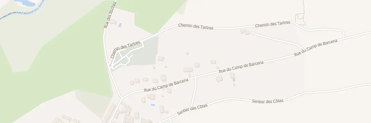 Plan du 27 Rue du Camp de Barcena à Saint-Florentin