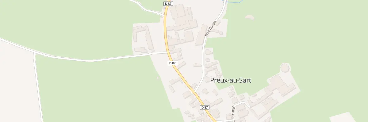 Plan du 12 Rue du Centre à Preux-au-Sart