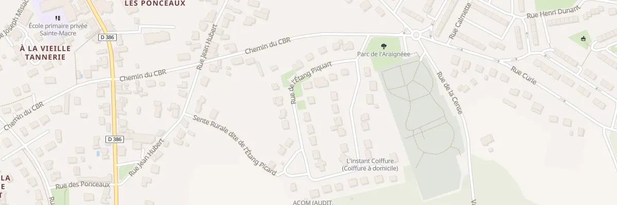 Plan du 24 Rue de l’Étang Piquart à Fismes