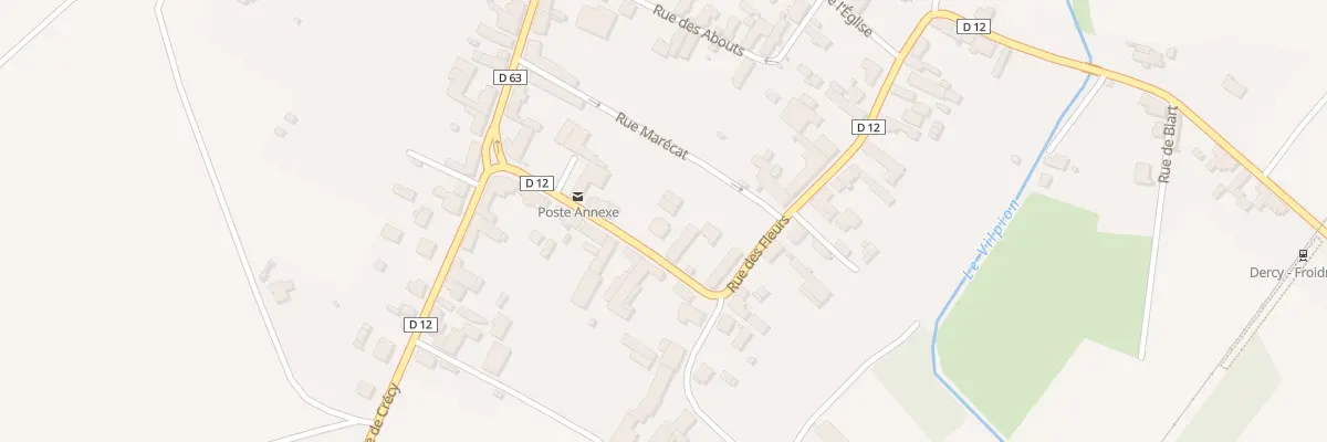Plan du 8 Rue André Leduc à Dercy