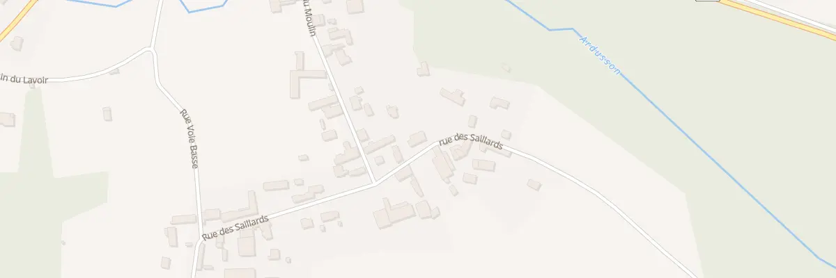 Plan du 23 Rue des Saillards à Saint-Martin-de-Bossenay