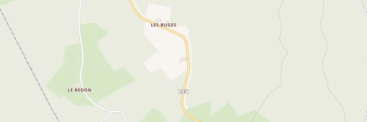 Plan du 5153 Le Cheix Nord à Marat