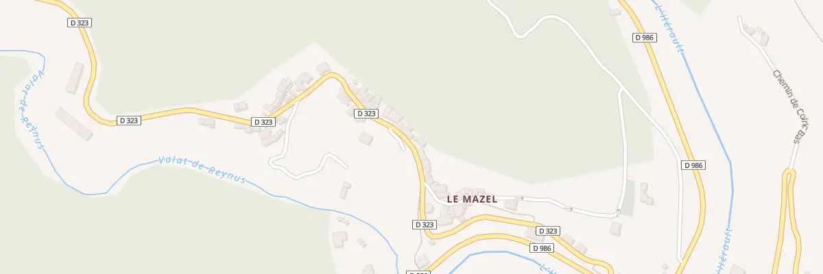 Plan du 5178 Mazel à Val-d’Aigoual