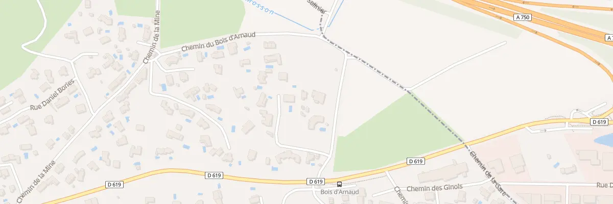 Plan du 434 Che du Bois d’Arnaud à Saint-Paul-et-Valmalle
