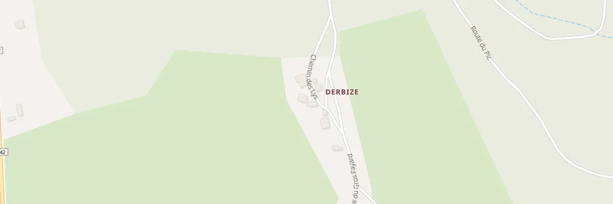 Plan du 5007 Derbize à Vollore-Montagne