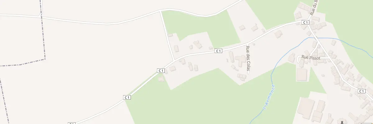 Plan du 11 Rue de l’Église à Nuars