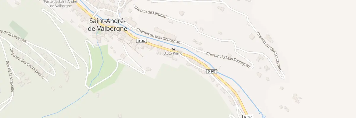 Plan du 5356 Le Village Est à Saint-André-de-Valborgne