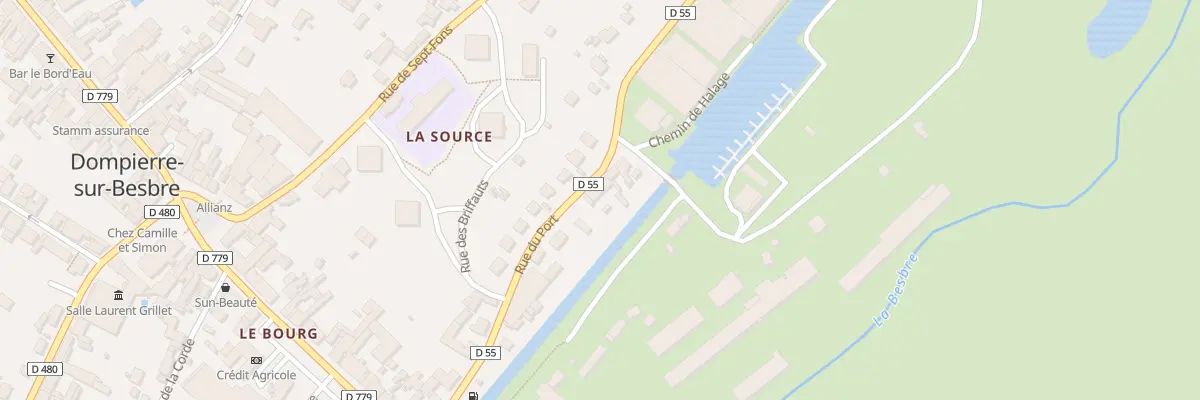 Plan du 254 Rue du Port à Dompierre-sur-Besbre