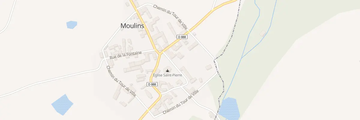 Plan du 3 Pl de l’Eglise à Moulins