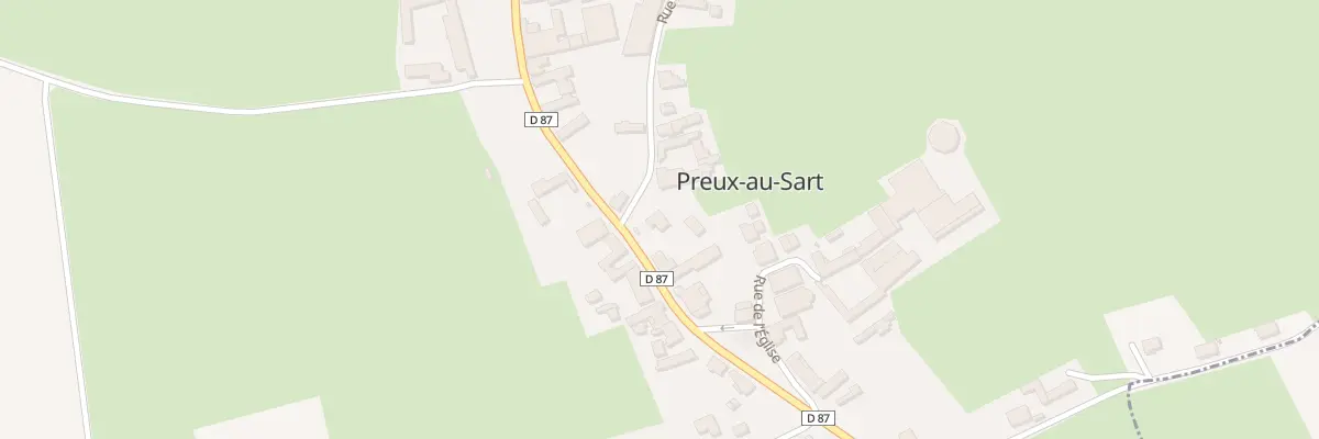 Plan du 14B Rue du Centre à Preux-au-Sart