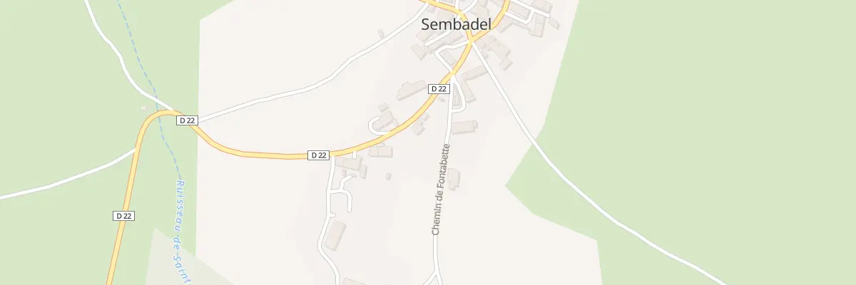 Plan du 5031A Le Bourg à Sembadel