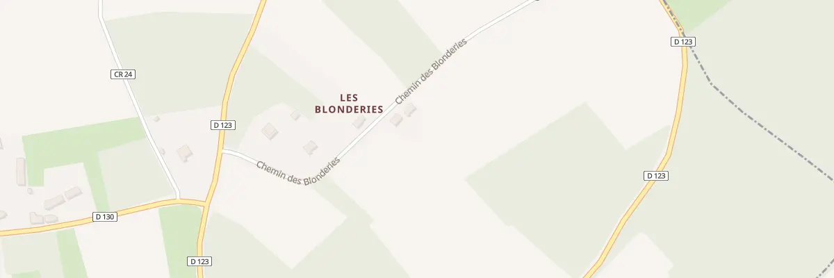 Plan du 9 Che des Blonderies à Merry-sur-Yonne