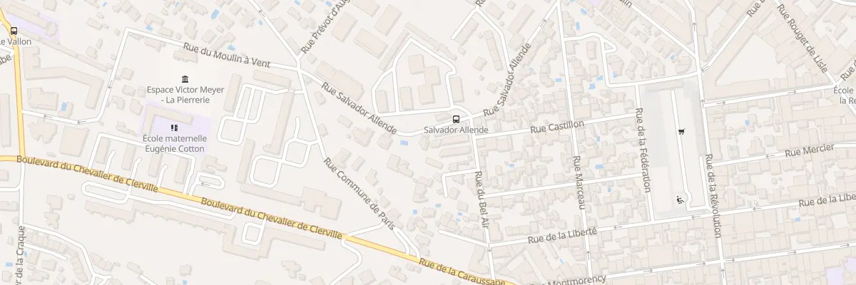 Plan du 37 Rue Salvador Allende à Sète