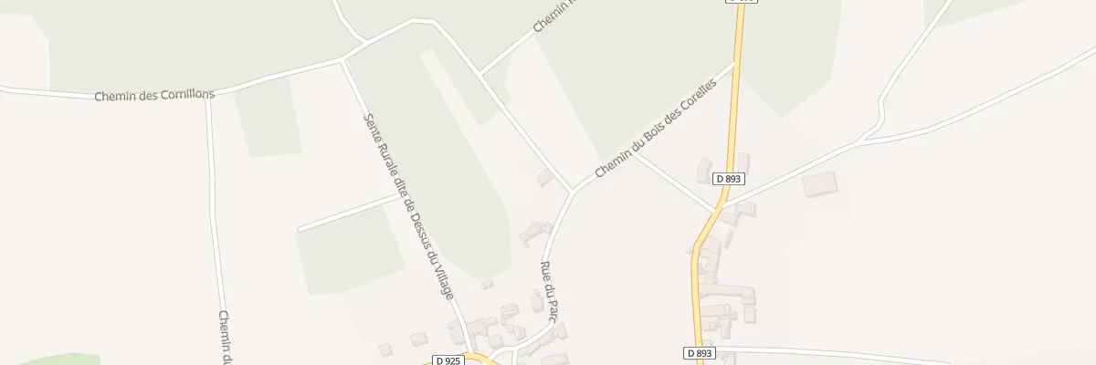 Plan du 15 Rue du Parc à Œuilly