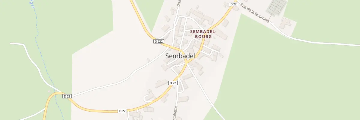 Plan du 5028A Le Bourg à Sembadel
