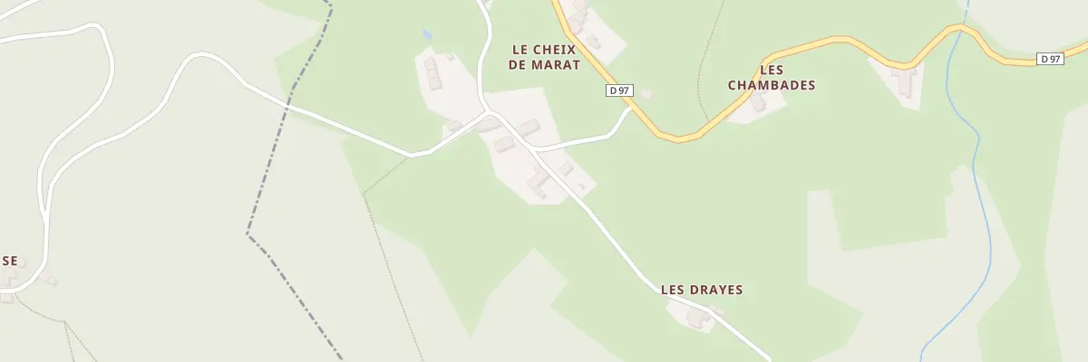 Plan du 5118 Le Cheix Sud à Vic-le-Comte
