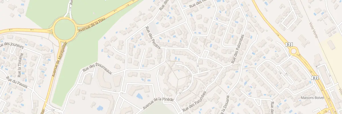 Plan du 3 Rue des Etourneaux à Balaruc-les-Bains