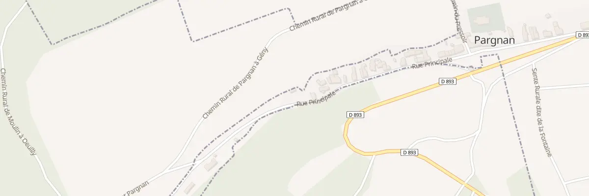 Plan du 58 Rue Principale à Œuilly