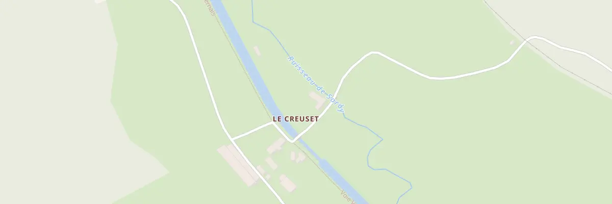 Plan du 114 Le Creuset à Epiry