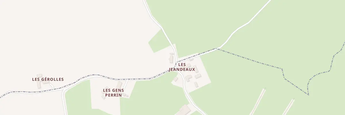 Plan du 5020 Les Jandiaux à Saint-Martin-des-Lais
