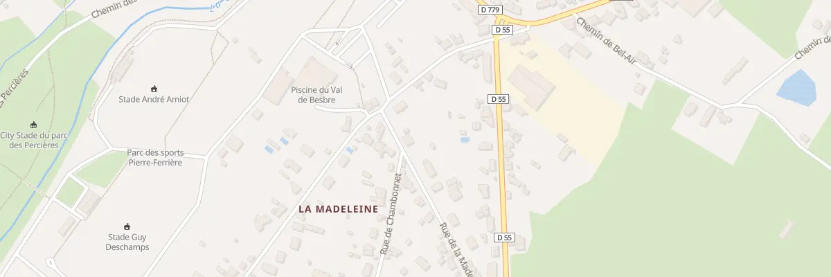 Plan du 201 Rue de la Madeleine à Dompierre-sur-Besbre