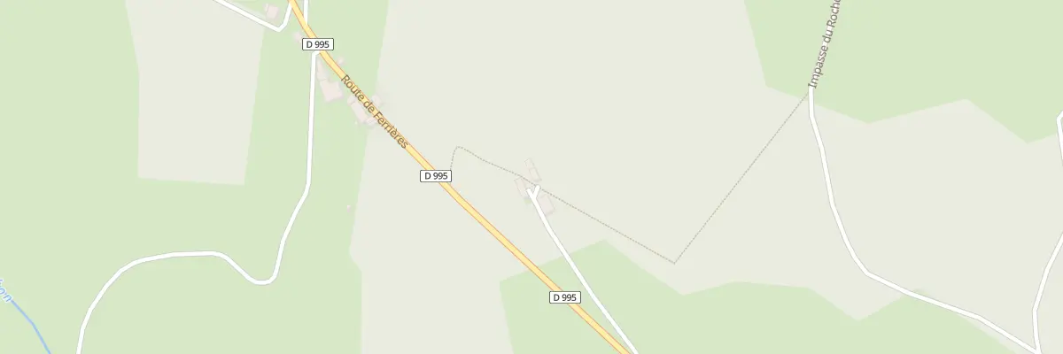 Plan du 8 Che de La Congrine à Lavoine