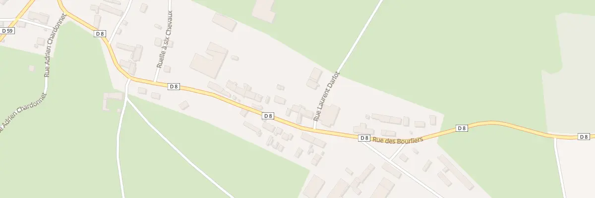 Plan du 19 Rue des Bourliers à Venouse