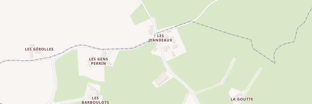 Plan du 10 Rte des Jeandeaux à Garnat-sur-Engièvre