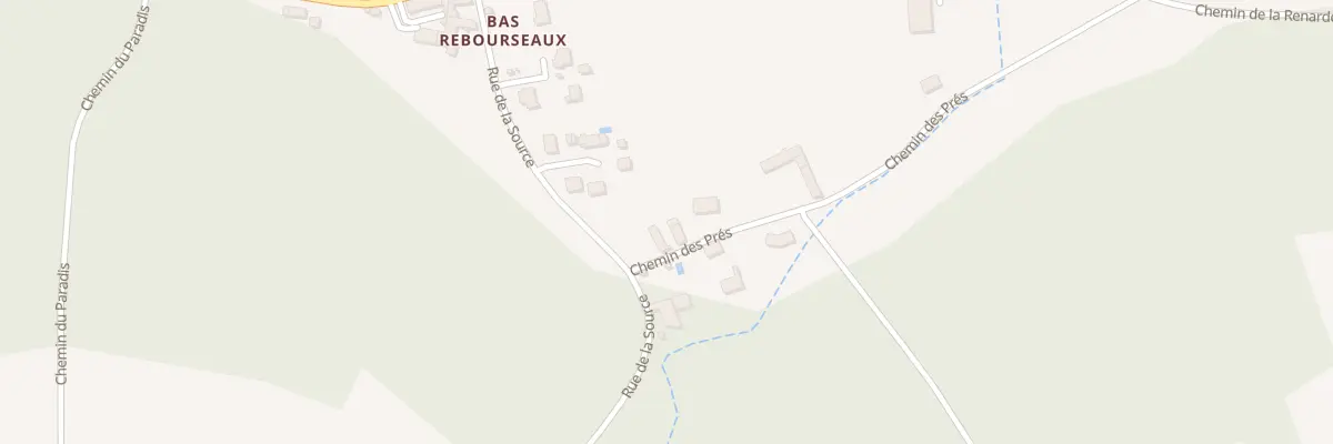 Plan du 3 Che des Prés à Bas Rebourseaux à Vergigny