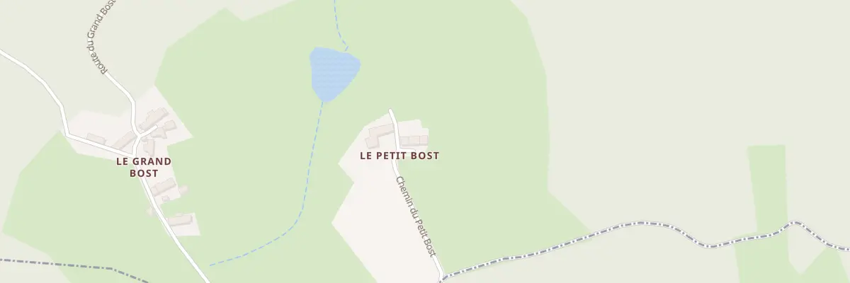 Plan du 5069 Le Petit Bost à Bertignat