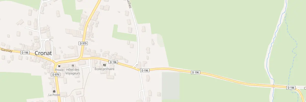 Plan du 48 Rue des Ouches à Cronat