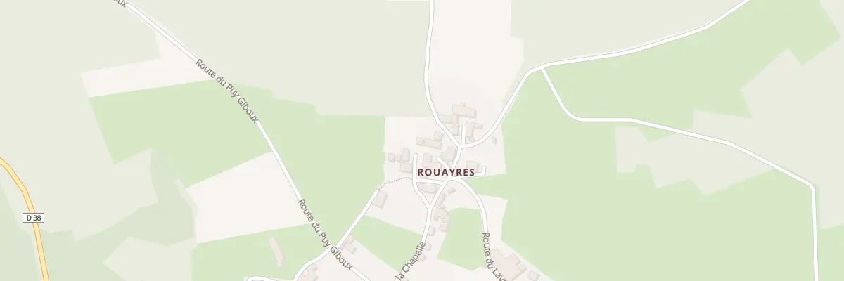 Plan du 5086 Rouayres à Mayres