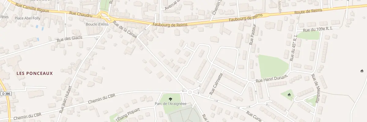 Plan du 3 Rue de Saint Exupery à Fismes