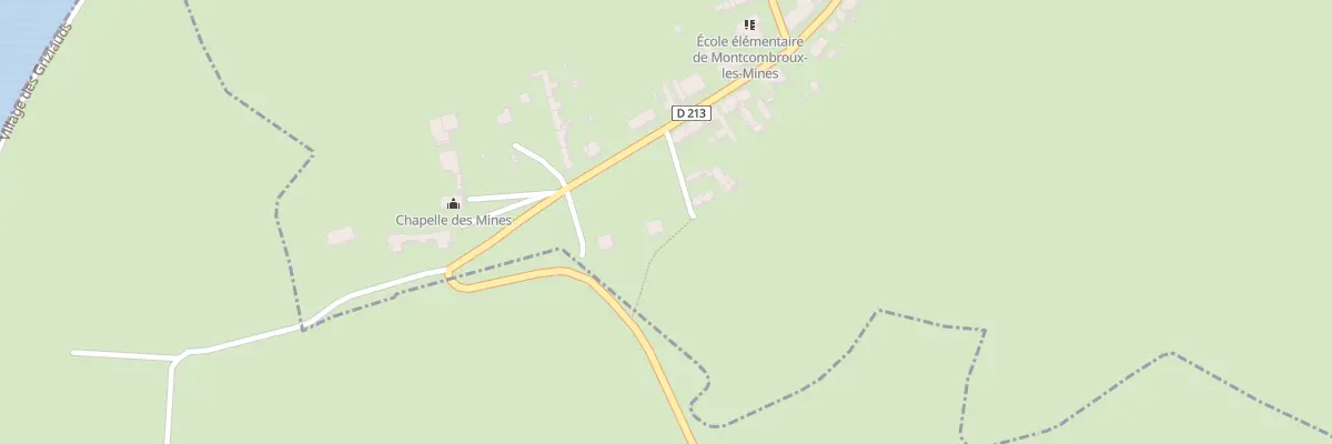Plan du 1 Imp du Puits Roannais à Montcombroux-les-Mines