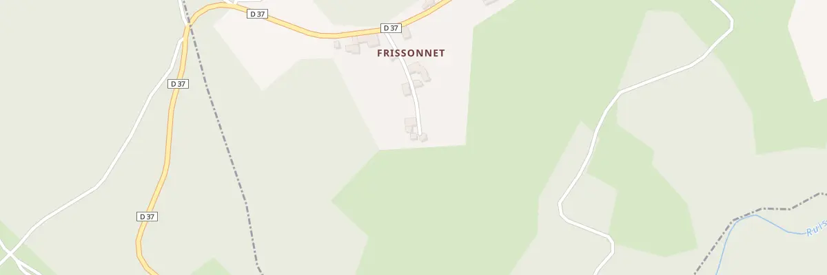 Plan du 5310 Frissonnet au Brugeron