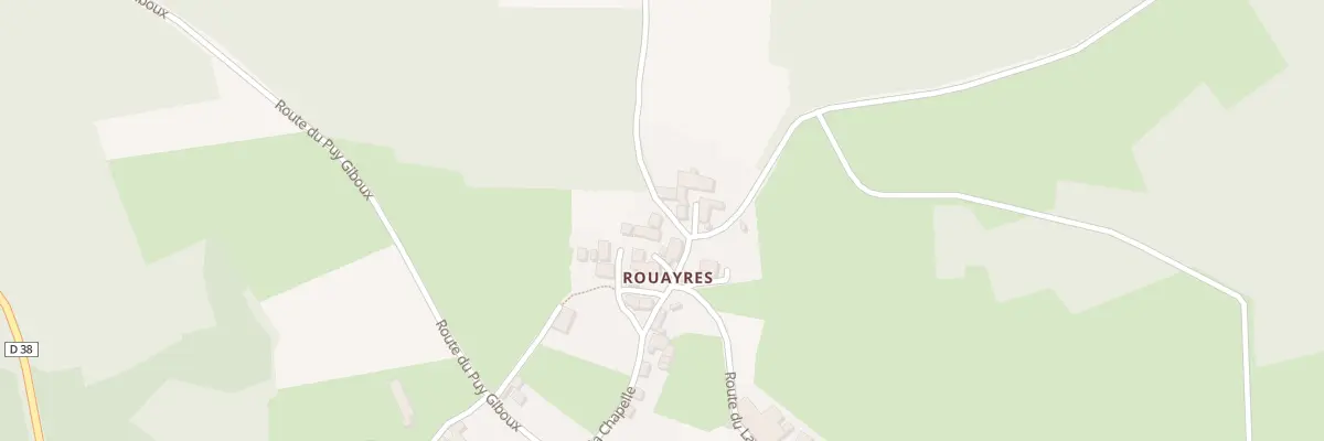 Plan du 5197 Rouaires à Mayres