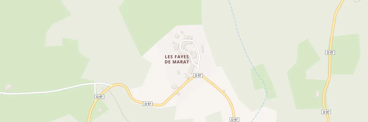 Plan du 5152 Les Fayes Sud à Marat