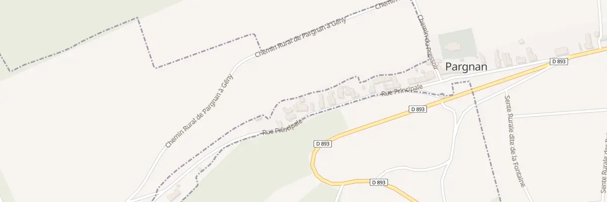 Plan du 48 Rue Principale à Pargnan