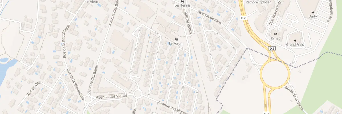 Plan du 24 Rue du Pressoir à Balaruc-le-Vieux