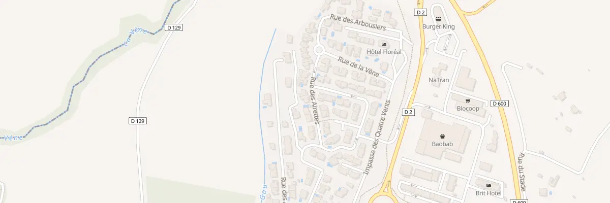 Plan du 25 Rue des Airettes à Balaruc-le-Vieux