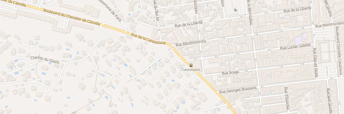 Plan du 62 Rue de la Caraussane à Sète
