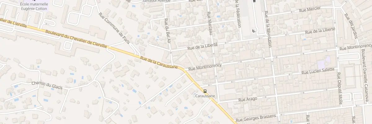 Plan du 49 Rue de la Caraussane à Sète