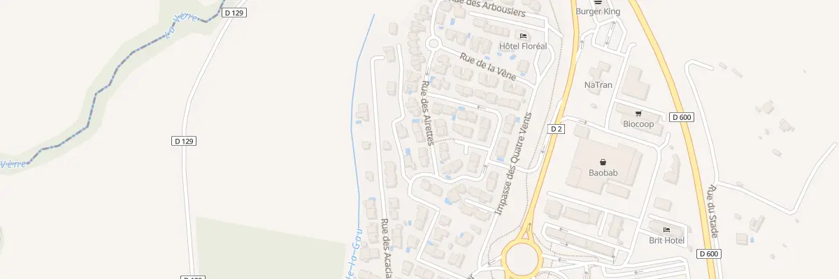 Plan du 21 Rue des Airettes à Balaruc-le-Vieux