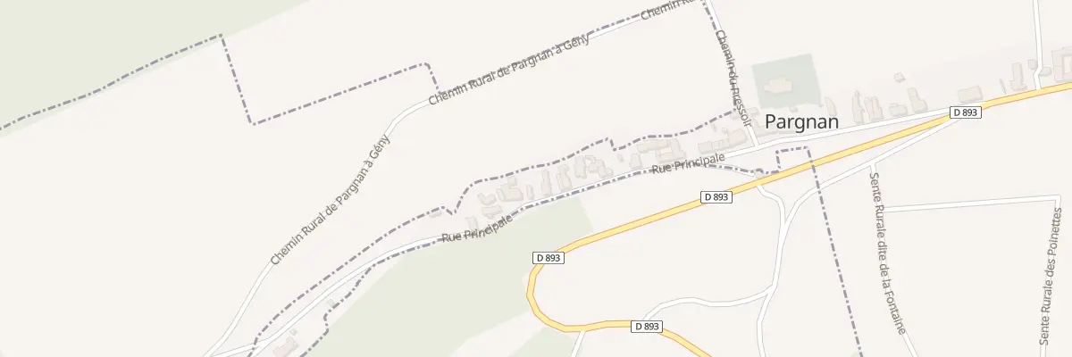 Plan du 46 Rue Principale à Pargnan