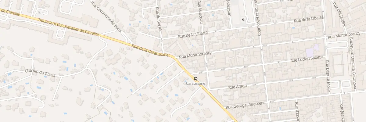 Plan du 47 Rue de la Caraussane à Sète