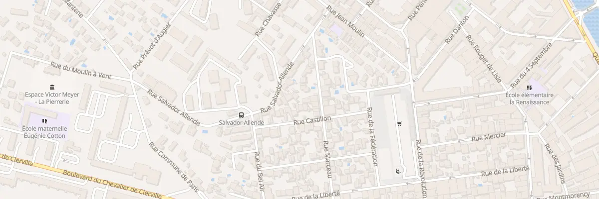 Plan du 31 Rue Marceau à Sète